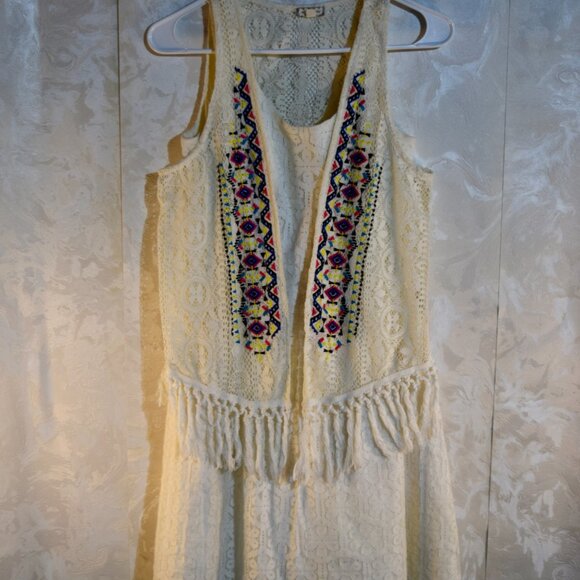 Lilly Pulitzer Size 0 | Posey Resort White Daisy Lane Lace Dress | Sleeveless - Picture 5 of 5